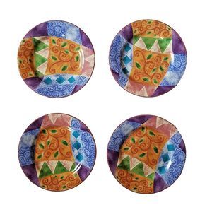 Anythingoes Mix & Match Sango Meadow Sweet Sue Zipkin Salad Dessert Plates 8”